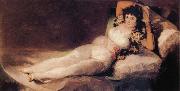 Francisco Jose de Goya The Clothed Maja painting